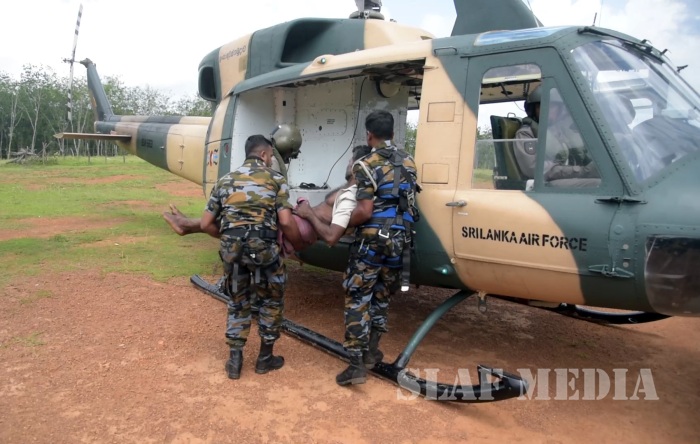 Sri Lanka Air Force Continues its Relief Operations on 29th May 2017
