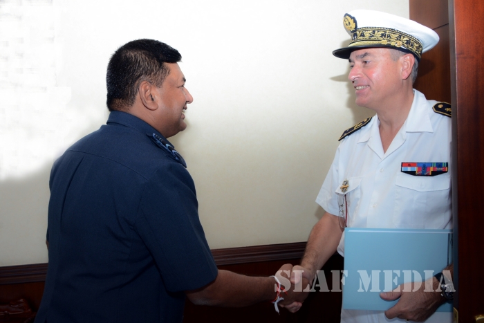 Courtesy Calls -Rear Admiral Antoine Beaussant