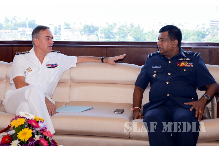 Courtesy Calls -Rear Admiral Antoine Beaussant