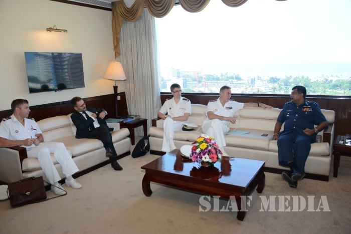 Courtesy Calls -Rear Admiral Antoine Beaussant