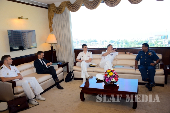 Courtesy Calls -Rear Admiral Antoine Beaussant