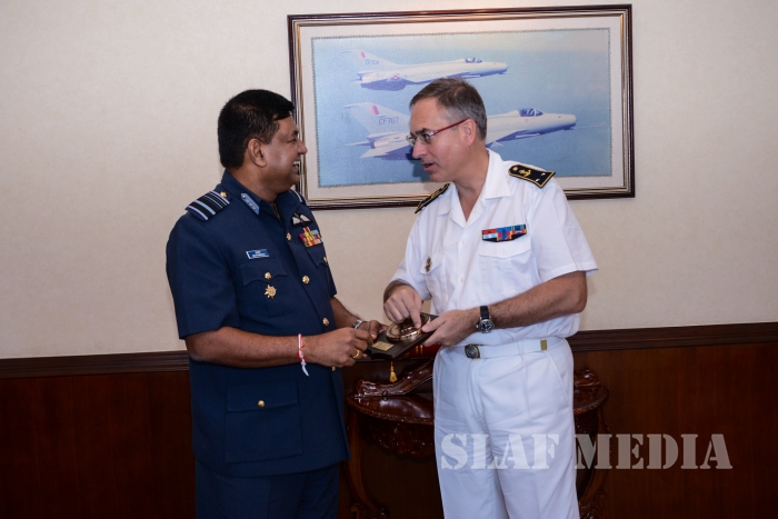 Courtesy Calls -Rear Admiral Antoine Beaussant
