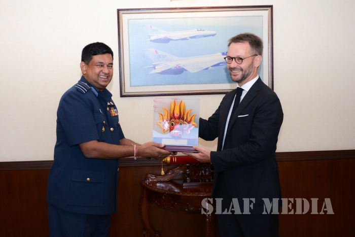 Courtesy Calls -Rear Admiral Antoine Beaussant