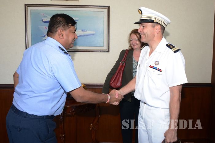 French Defence Attache calls on the Commander of the Air Force