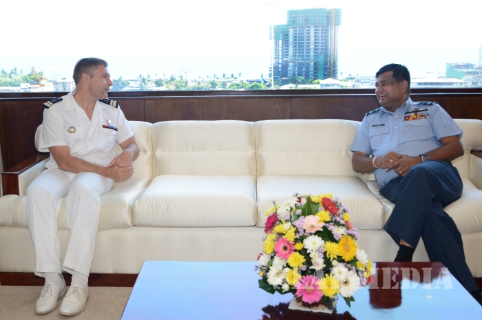 French Defence Attache calls on the Commander of the Air Force