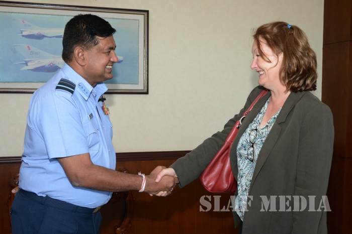 French Defence Attache calls on the Commander of the Air Force