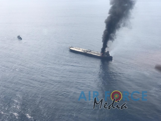 SLAF First to Respond to Distress Call of MT New Diamond Oil Tanker