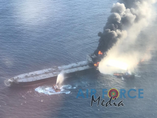 SLAF First to Respond to Distress Call of MT New Diamond Oil Tanker