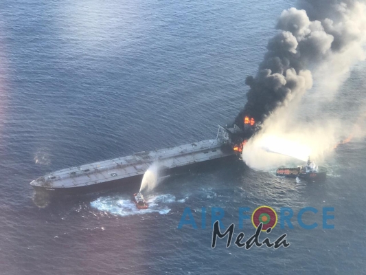 SLAF First to Respond to Distress Call of MT New Diamond Oil Tanker