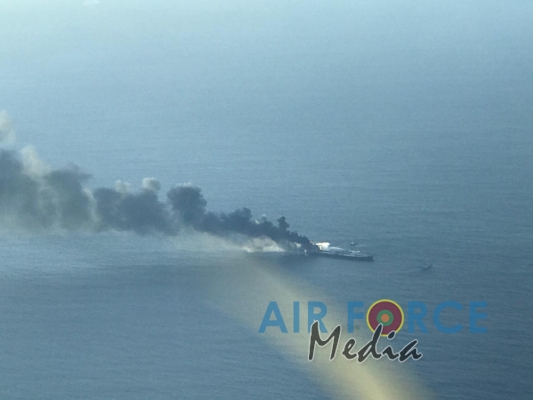 SLAF First to Respond to Distress Call of MT New Diamond Oil Tanker