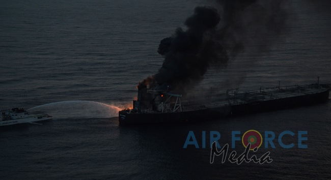 SLAF First to Respond to Distress Call of MT New Diamond Oil Tanker