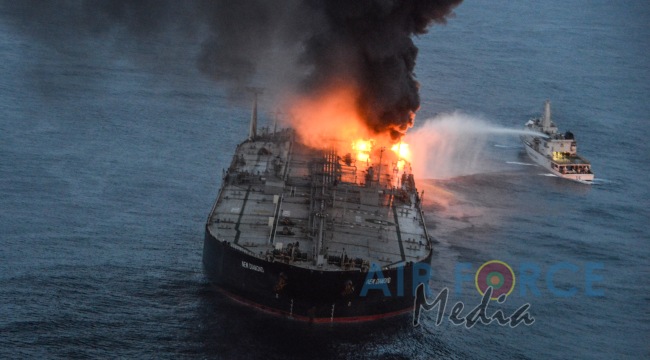 SLAF First to Respond to Distress Call of MT New Diamond Oil Tanker