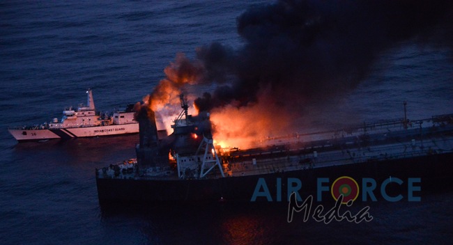 SLAF First to Respond to Distress Call of MT New Diamond Oil Tanker