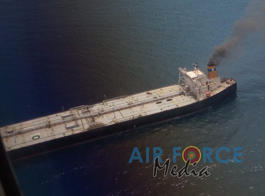 SLAF First to Respond to Distress Call of MT New Diamond Oil Tanker