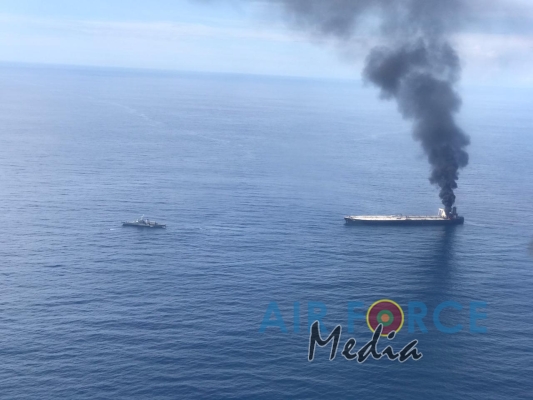 SLAF First to Respond to Distress Call of MT New Diamond Oil Tanker