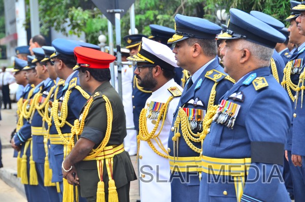 The Funeral Parade of Air Chief Marshal D C Perera VSV, ndc, psc