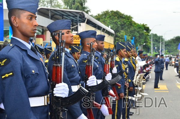 The Funeral Parade of Air Chief Marshal D C Perera VSV, ndc, psc
