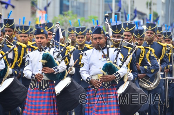 The Funeral Parade of Air Chief Marshal D C Perera VSV, ndc, psc