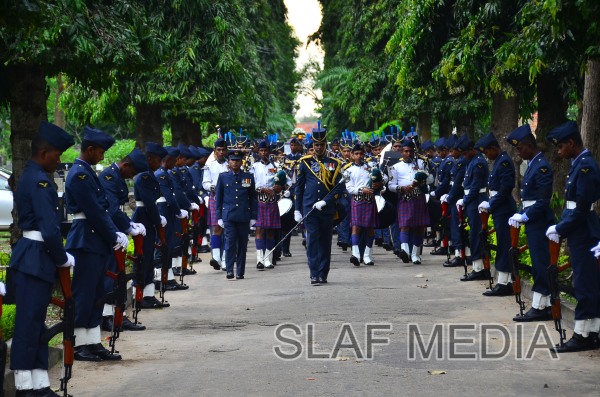 The Funeral Parade of Air Chief Marshal D C Perera VSV, ndc, psc