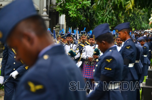 The Funeral Parade of Air Chief Marshal D C Perera VSV, ndc, psc