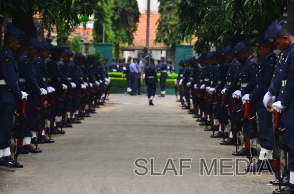 The Funeral Parade of Air Chief Marshal D C Perera VSV, ndc, psc