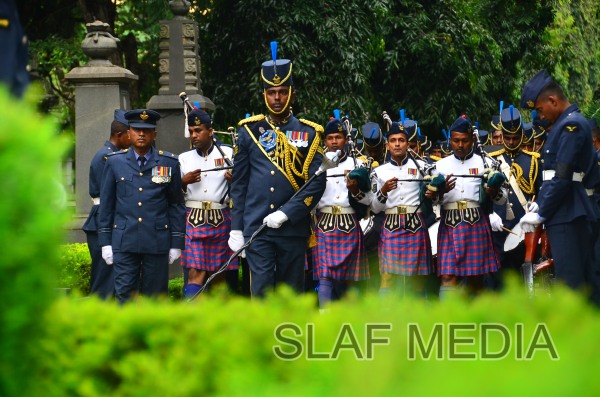 The Funeral Parade of Air Chief Marshal D C Perera VSV, ndc, psc