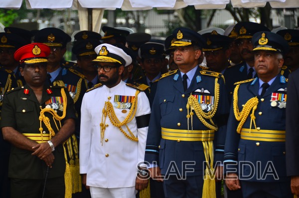 The Funeral Parade of Air Chief Marshal D C Perera VSV, ndc, psc