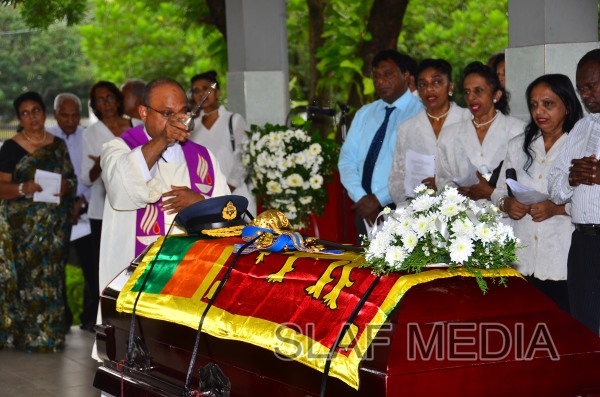 The Funeral Parade of Air Chief Marshal D C Perera VSV, ndc, psc