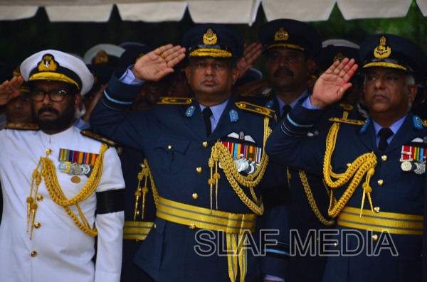 The Funeral Parade of Air Chief Marshal D C Perera VSV, ndc, psc