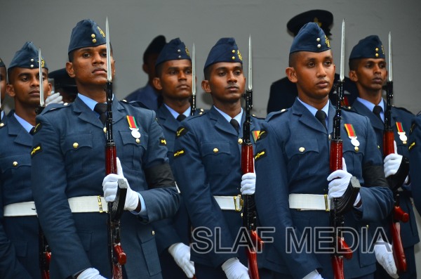 The Funeral Parade of Air Chief Marshal D C Perera VSV, ndc, psc