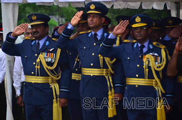 The Funeral Parade of Air Chief Marshal D C Perera VSV, ndc, psc