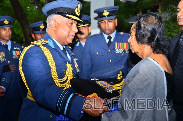 The Funeral Parade of Air Chief Marshal D C Perera VSV, ndc, psc