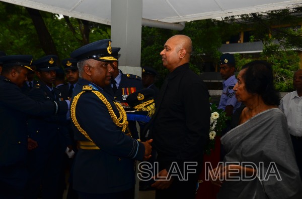 The Funeral Parade of Air Chief Marshal D C Perera VSV, ndc, psc