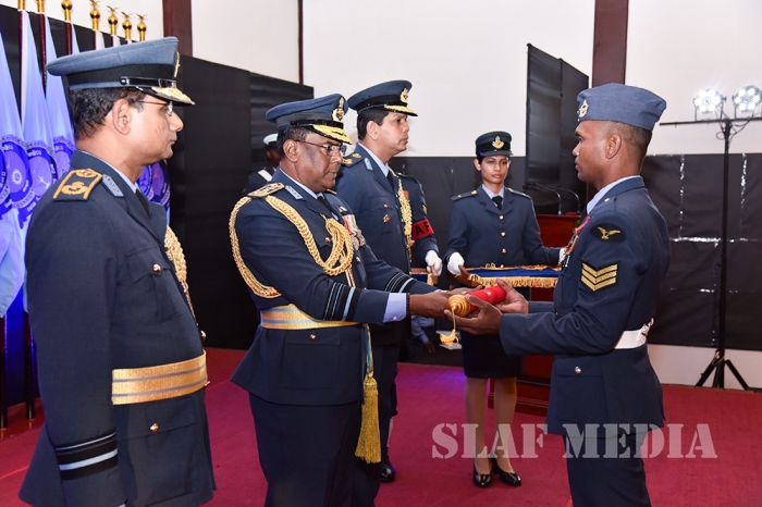 Heroes of the Sri Lanka Air Force Honoured with Gallantry Medals