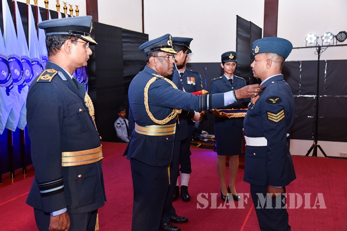 Heroes of the Sri Lanka Air Force Honoured with Gallantry Medals