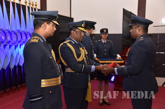 Heroes of the Sri Lanka Air Force Honoured with Gallantry Medals