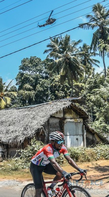 'GUWAN HAMUDA PAPEDI SAWARIYA -2021' CROSSES FINISH LINE AT KATUNAYAKE