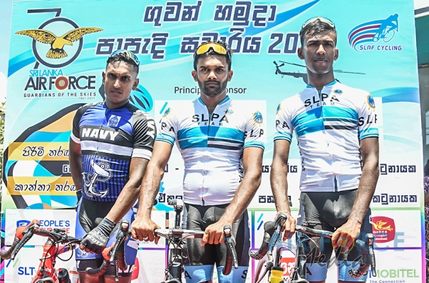 'GUWAN HAMUDA PAPEDI SAWARIYA -2021' CROSSES FINISH LINE AT KATUNAYAKE