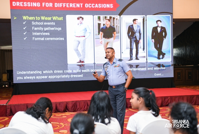 SLAF SEVA VANITHA UNIT CONDUCTS CHILDREN’S GROOMING AND PERSONALITY DEVELOPMENT WORKSHOP