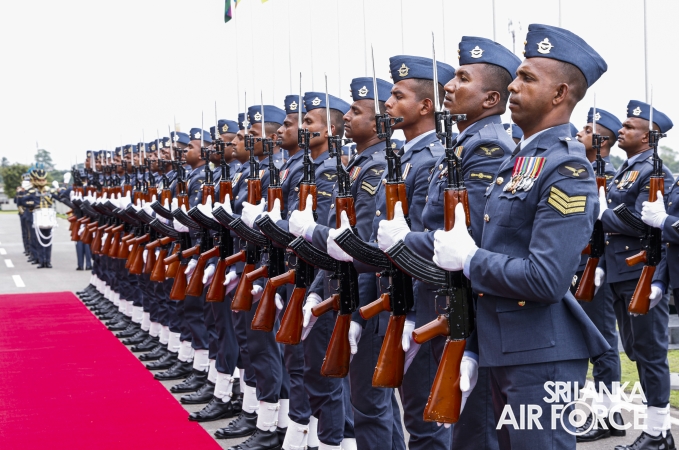AIR VICE MARSHAL SAMPATH WICKREMARATNE BIDS ADIEU TO THE SRI LANKA AIR FORCE