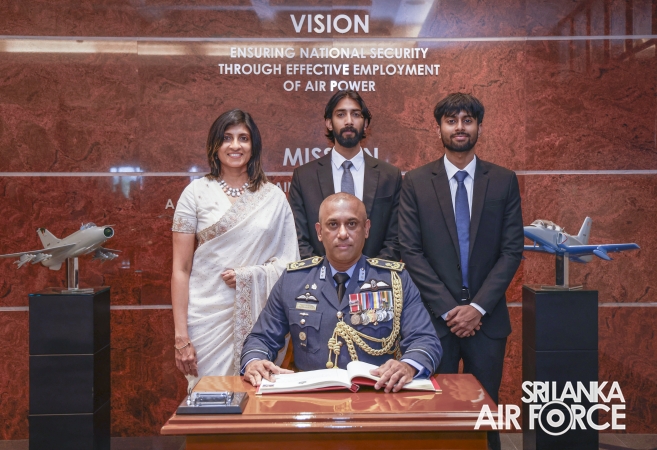 AIR VICE MARSHAL SAMPATH WICKREMARATNE BIDS ADIEU TO THE SRI LANKA AIR FORCE