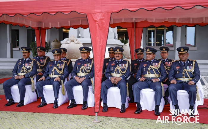 AIR VICE MARSHAL SAMPATH WICKREMARATNE BIDS ADIEU TO THE SRI LANKA AIR FORCE