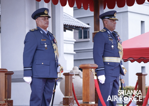 AIR VICE MARSHAL SAMPATH WICKREMARATNE BIDS ADIEU TO THE SRI LANKA AIR FORCE