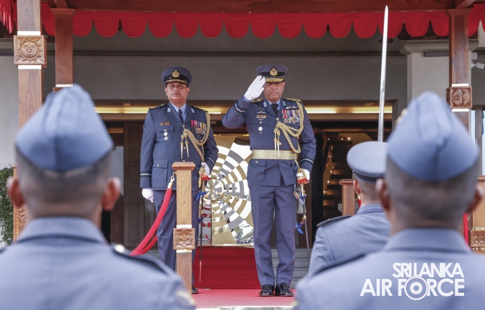 AIR VICE MARSHAL SAMPATH WICKREMARATNE BIDS ADIEU TO THE SRI LANKA AIR FORCE