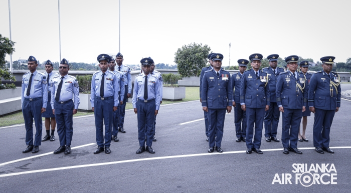 AIR VICE MARSHAL SAMPATH WICKREMARATNE BIDS ADIEU TO THE SRI LANKA AIR FORCE