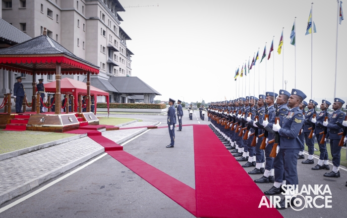 AIR VICE MARSHAL SAMPATH WICKREMARATNE BIDS ADIEU TO THE SRI LANKA AIR FORCE
