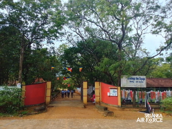SLAF STATION WEERAWILA SUCCESSFULLY COMPLETES ‘GUWAN MITHUDAM’ PROJECT AT H/SAMANPURA MAHA VIDYALAYA