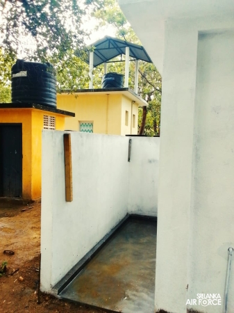 SLAF STATION WEERAWILA SUCCESSFULLY COMPLETES ‘GUWAN MITHUDAM’ PROJECT AT H/SAMANPURA MAHA VIDYALAYA