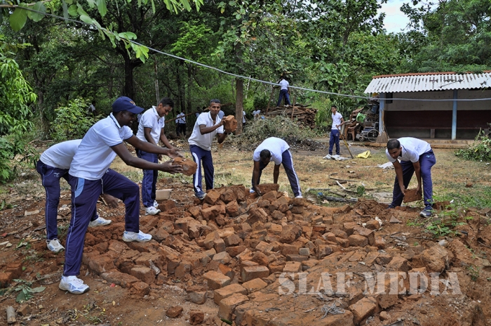 SLAF Diyatalawa Extended Assistance for Differently Able Elders and Children of Meth-Sevana Foundation Wellawaya