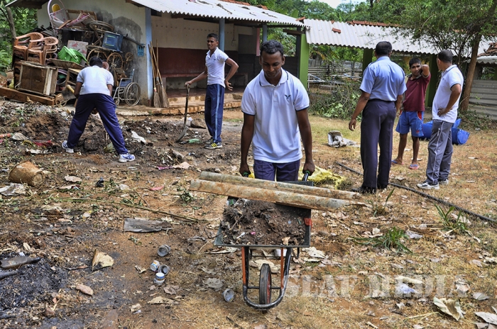SLAF Diyatalawa Extended Assistance for Differently Able Elders and Children of Meth-Sevana Foundation Wellawaya